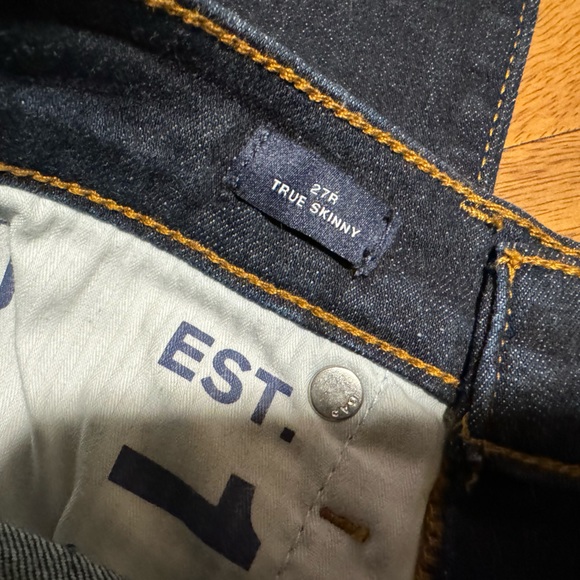 GAP Sky High Rise True Skinny Jeans 4 27 Regular - Picture 5 of 5
